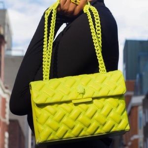 Kurt Geiger Kensington Drench Leather Shoulder Bag